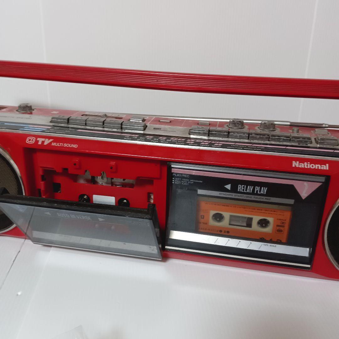 ダブルカセットプレーヤー ラジオ PANASONIC パナソニック RX-F22