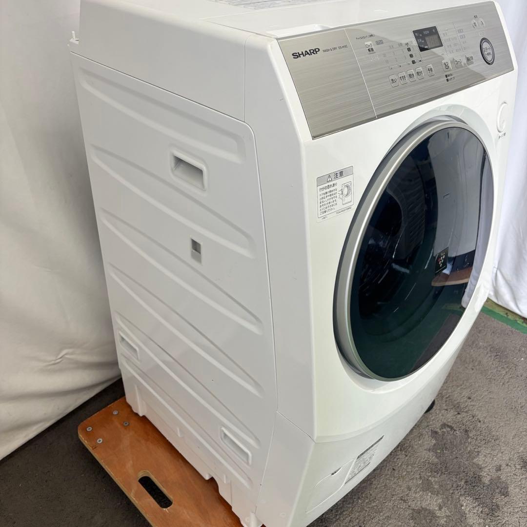 898❤️　ドラム式洗濯機　シャープ　10キロ　乾燥　左開き　綺麗　安い　設置無料