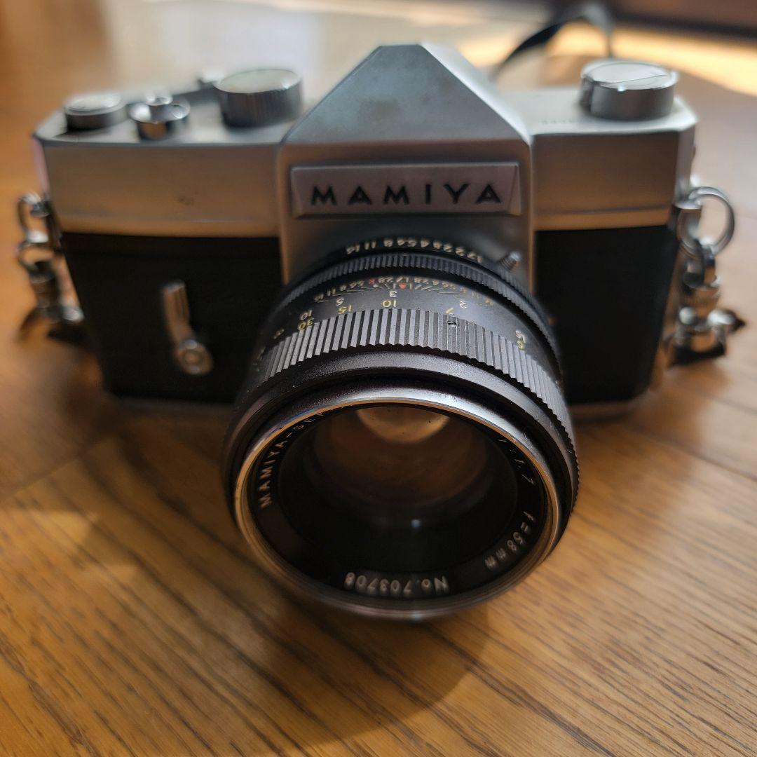 【アンティーク】MAMIYA カメラ レンズ付き 日本製