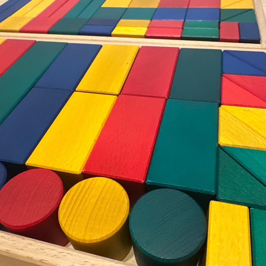 伸芽会　木製積み木セット TSUMIKI STYLE BOOK