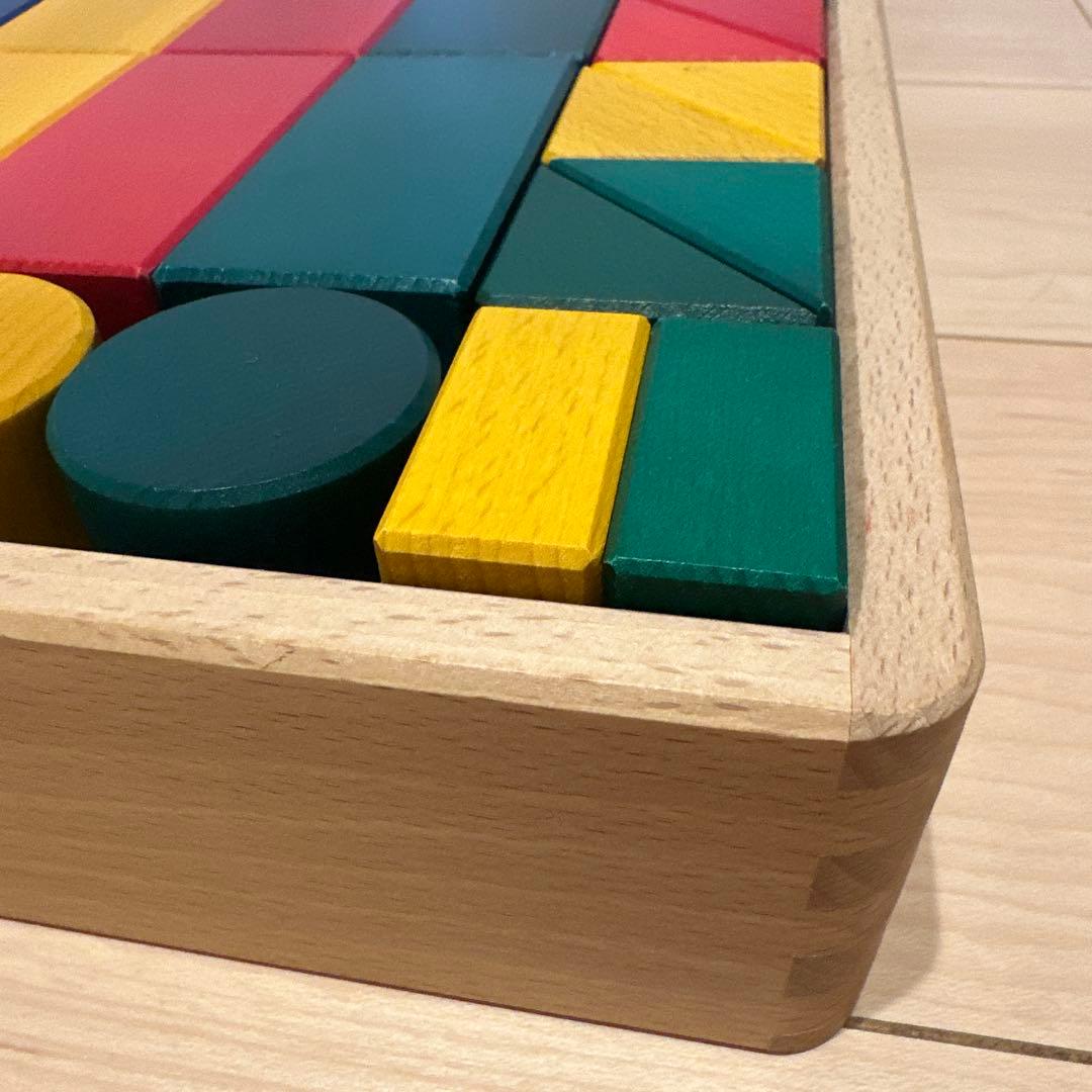伸芽会　木製積み木セット TSUMIKI STYLE BOOK