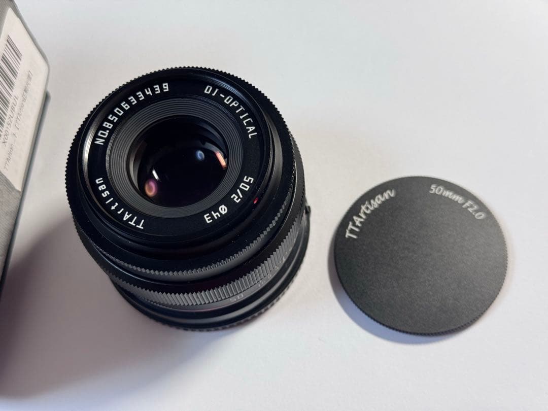 美品TTArtisan 50mm F2.0 Eマウント