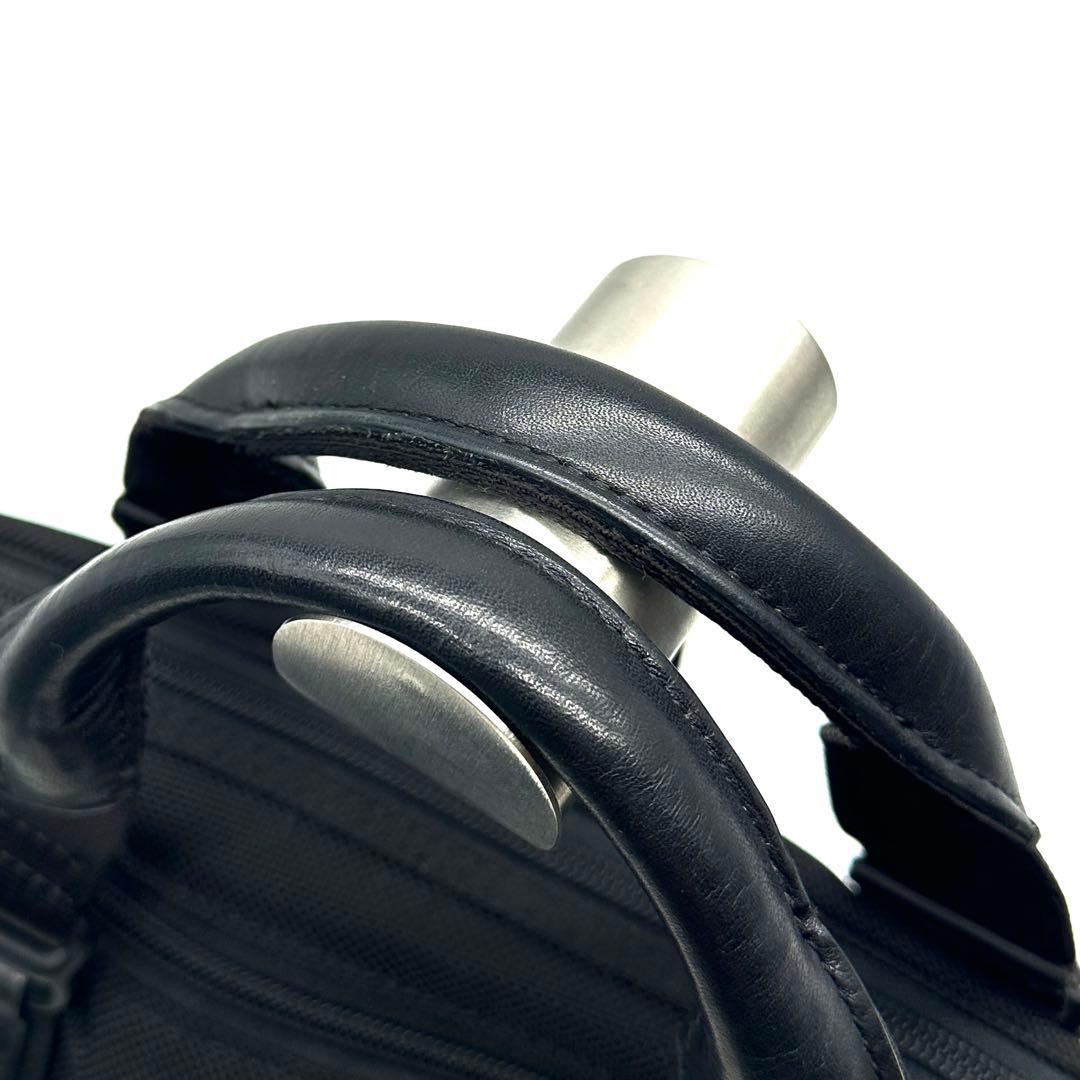 美品 トゥミ ブルックス スリム ブリーフ 2way ビジネスバッグ ベルト付き