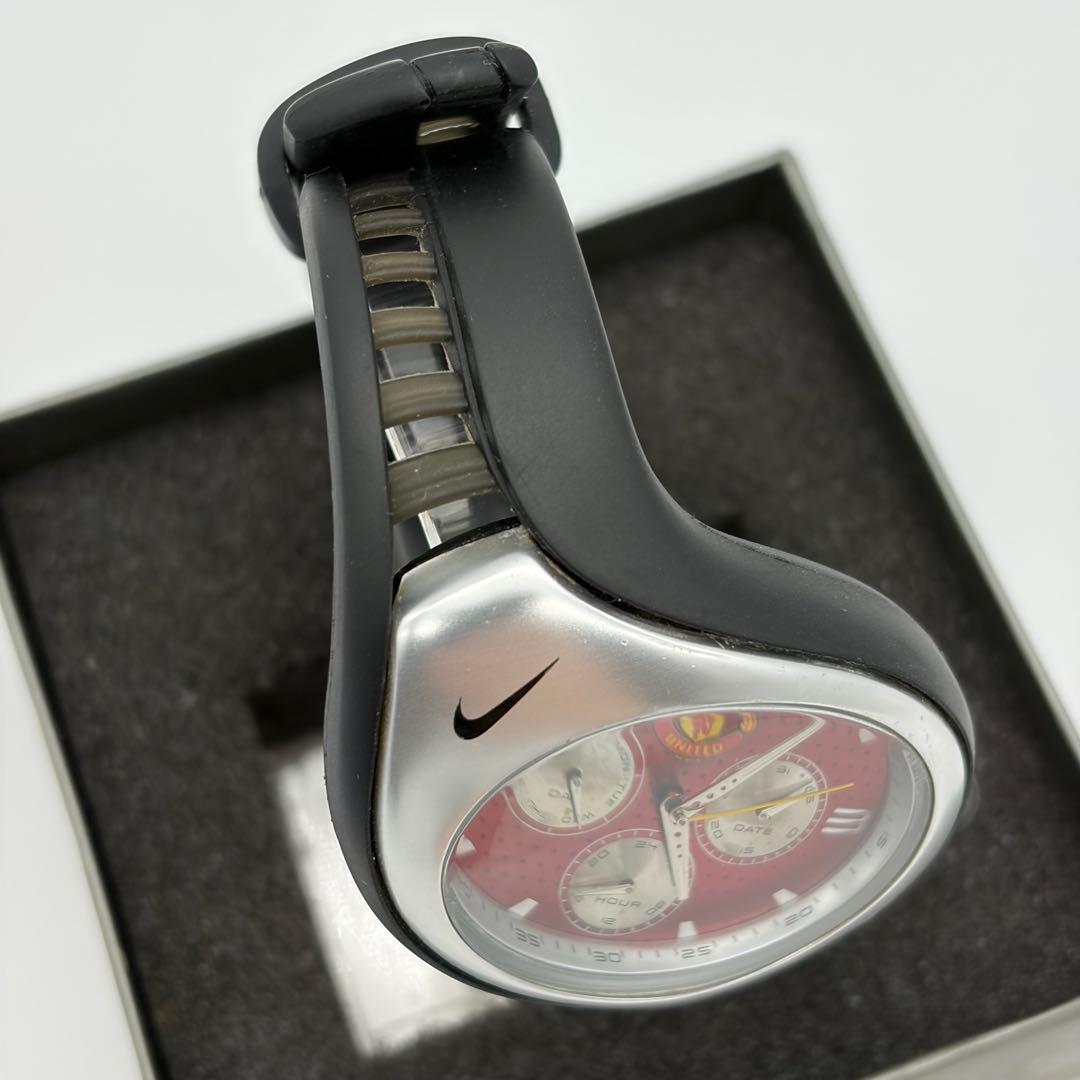 【希少】 Y2K NIKE マンチェスター ユナイテッド 腕時計 稼働品