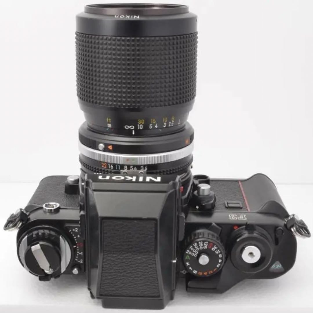 【美品】Nikon F3 HP 一眼レフカメラ 【完動品】ストラップ、キャップ付