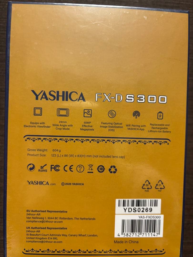 【新品・日本未発売品】YASHICA FX-DS300【お値下げ可】