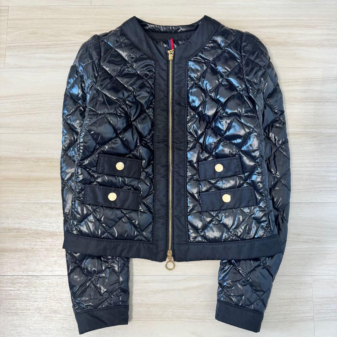 極美品✨モンクレール バイエ ダウンジャケット 0 光沢 国内正規品 シャイニー