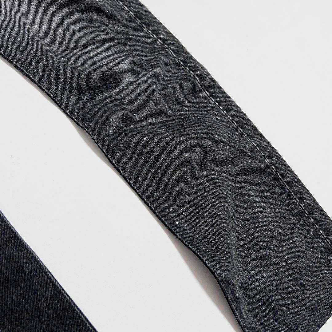 jonnlynx ジョンリンクス 再構築デニムパンツ ブラックデニムユニセックス