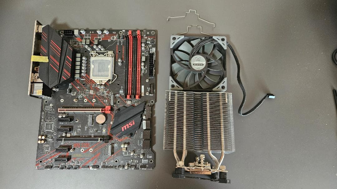 MSI MPG Z390 GAMING PLUS + 虎徹 mark Ⅱ