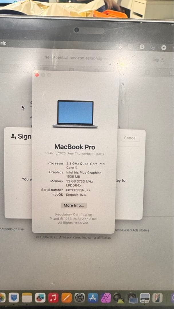 MacBook本体 MacBookPro 13/2,3Ghz/32Gb/2TB+Mouse