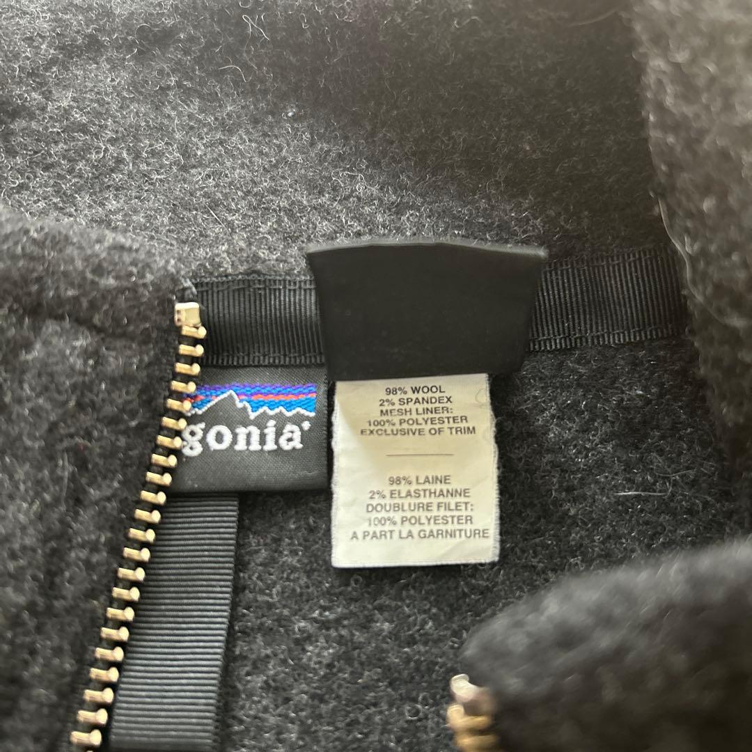 パタゴニア　ウール　ハーフジップ　ポルトガル製