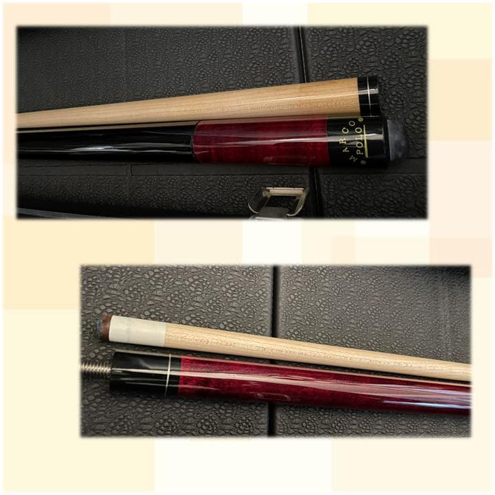 【アダム】ビリヤードキュー MA-3C/MA-1C ケース付き