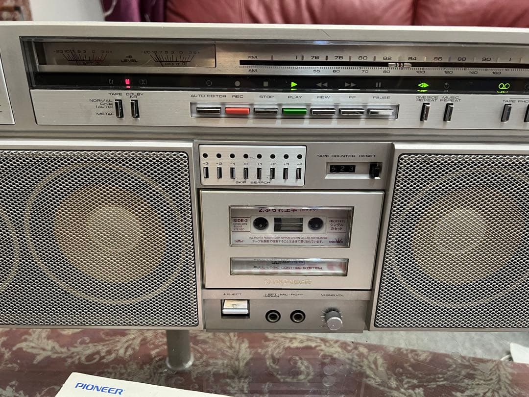 希少パイオニア ＳＫ-９００  ラジカセ ランナウェイメンテナンス済み中古動作品