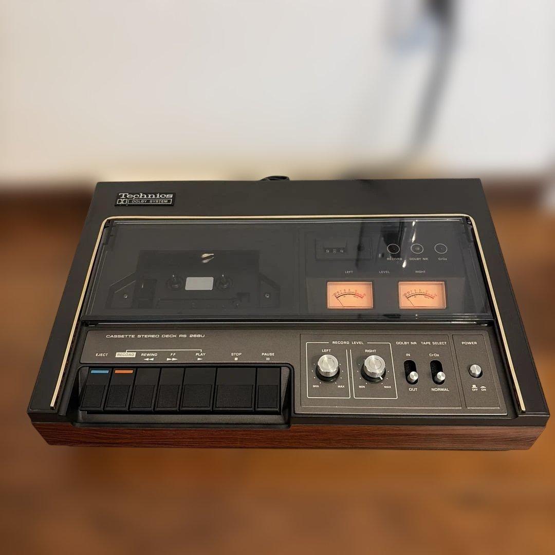 technics テクニクス RS-268U カセットステレオデッキ 美品