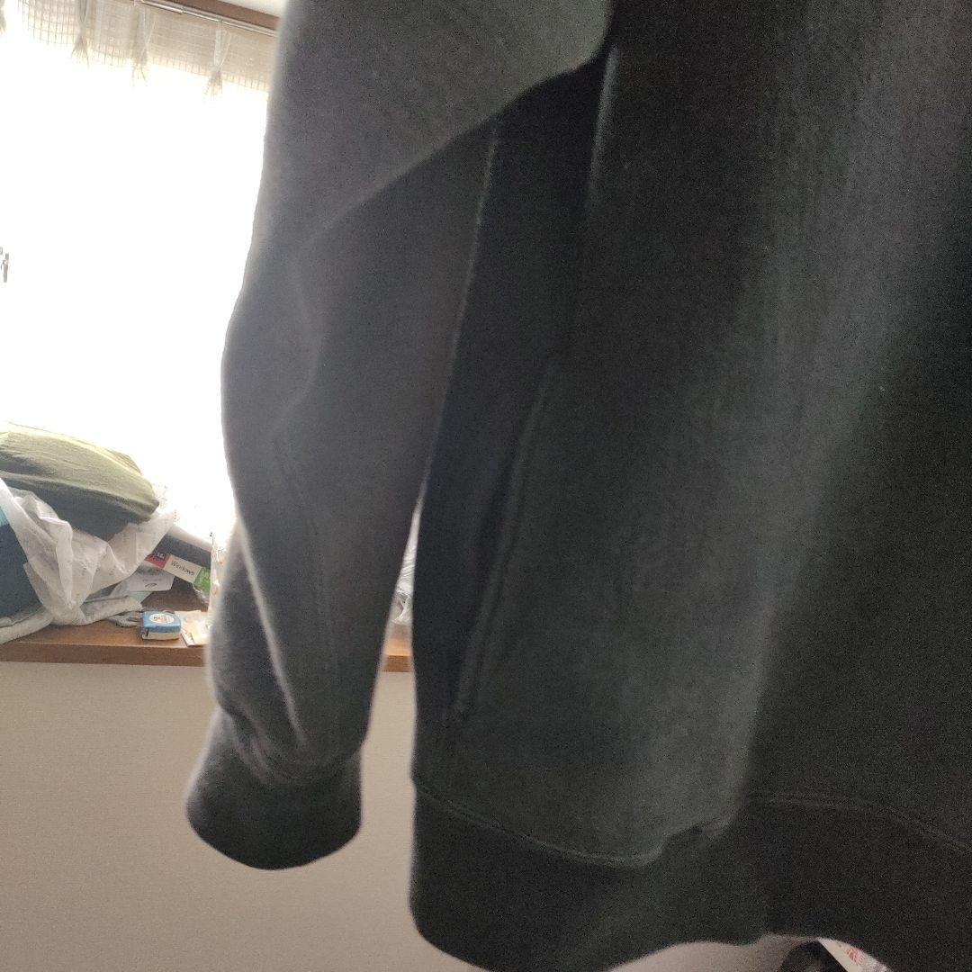 BATONER ダークグレー ジャンベルカ ラグランスリーブ スウェット