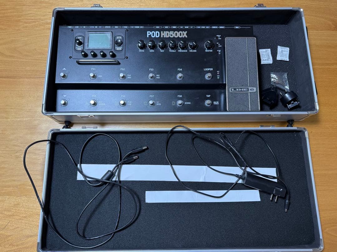 LINE6 POD HD500Xギター、ベースマルチエフェクター