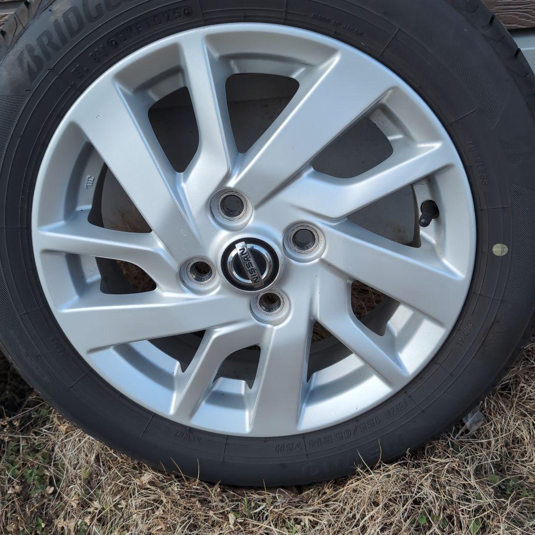 Nissan 14インチ ホイールセット