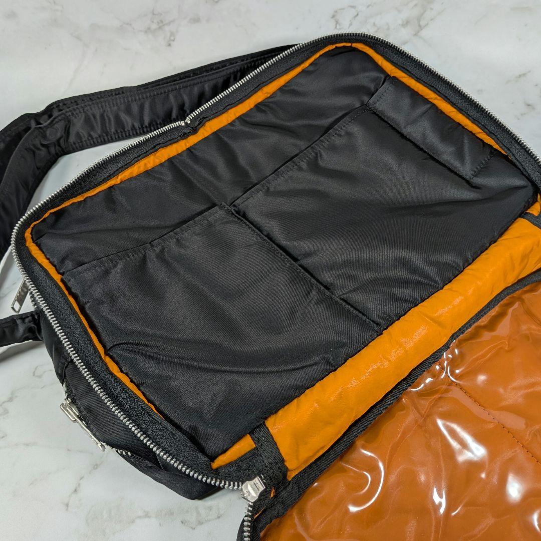 PORTER ポーター タンカー ショルダーバッグ (XL) ブラック ２層式