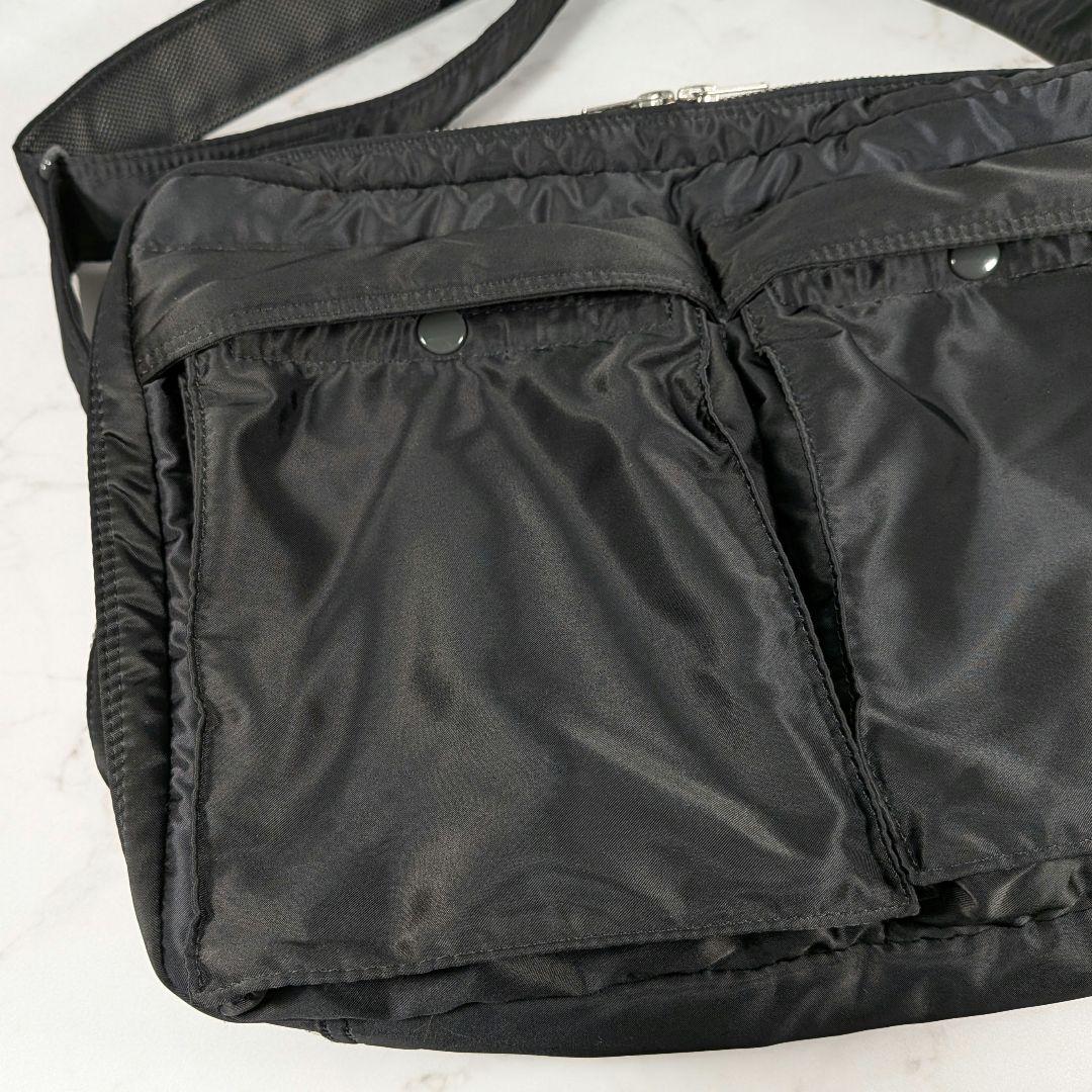 PORTER ポーター タンカー ショルダーバッグ (XL) ブラック ２層式