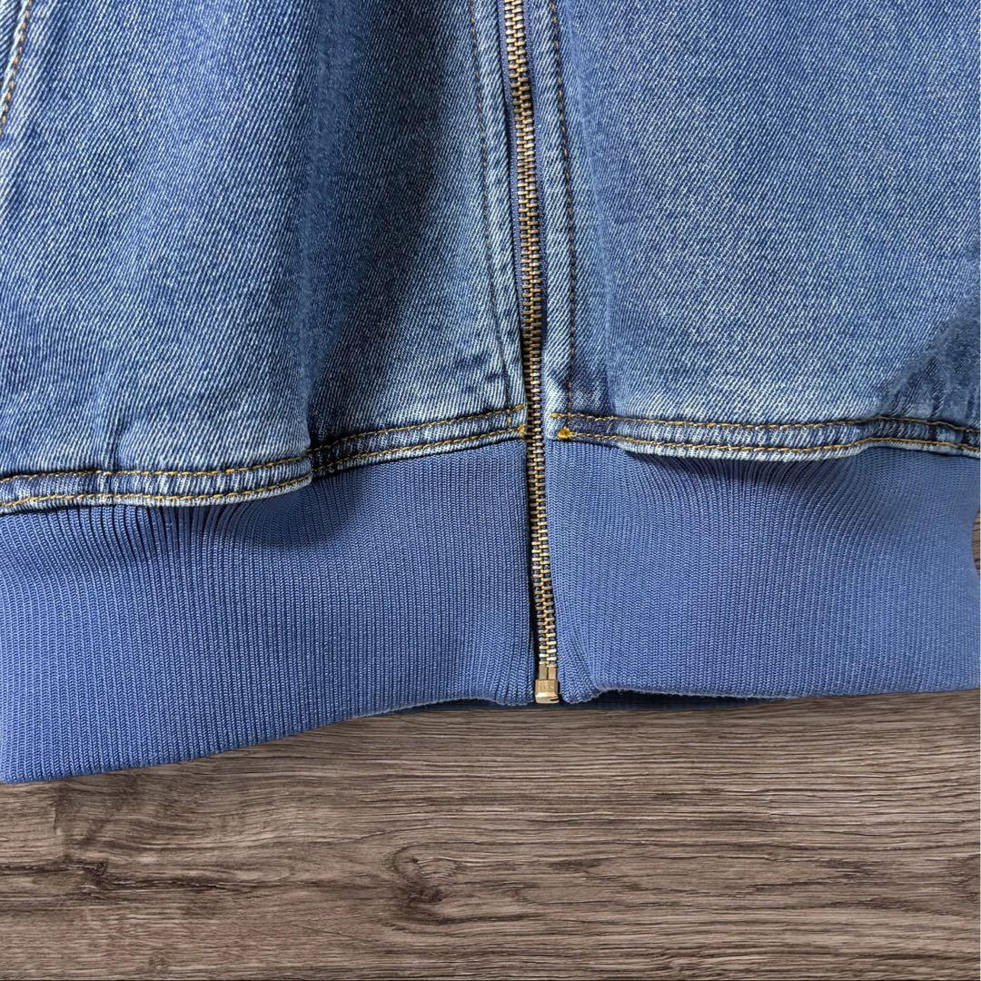 アディダス　adidas デニム　ジャージ　トラックジャケット　ジーンズ