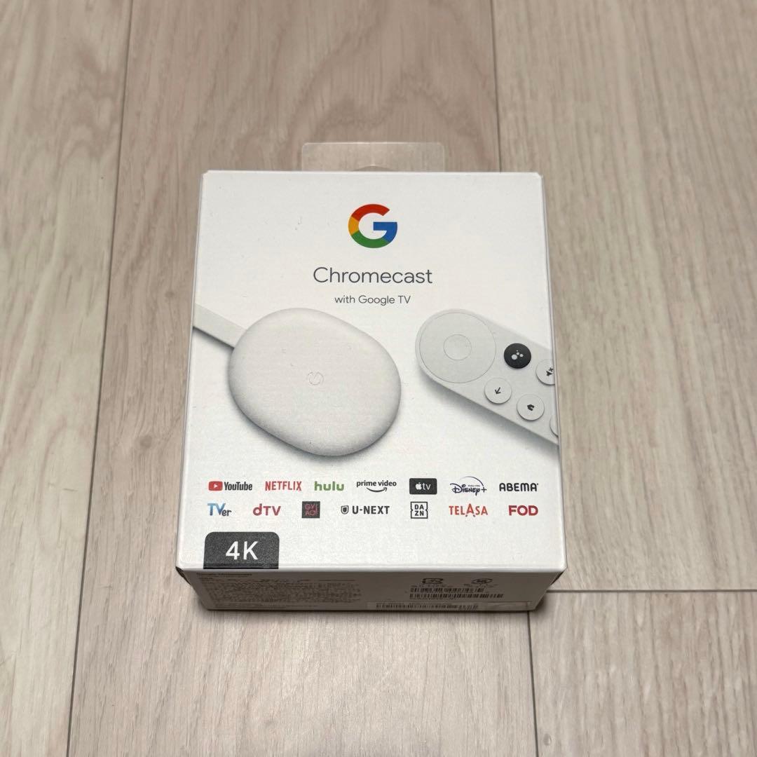 新品 クロームキャスト Chromecast with Google TV 4K