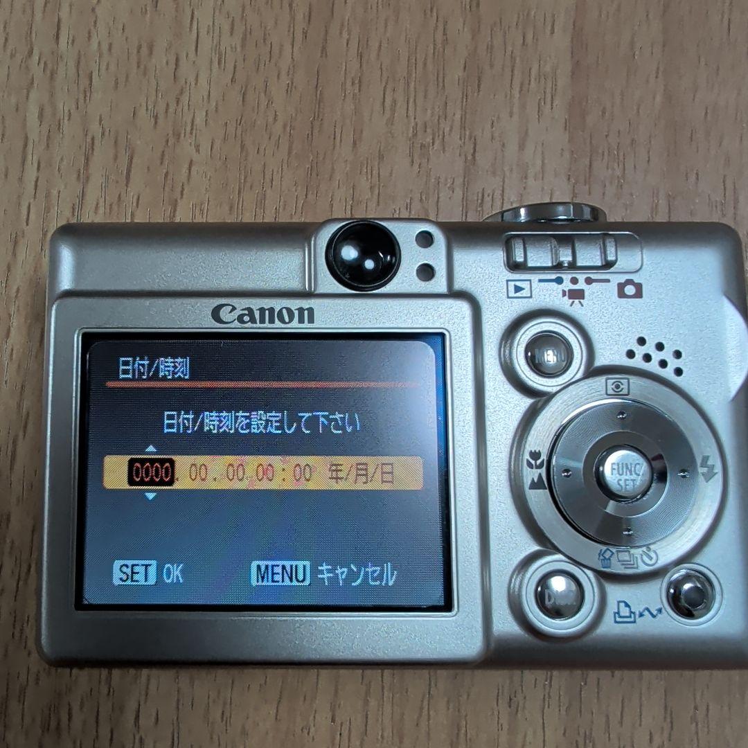 Canon IXY DIGITAL 50 シルバー 本体と充電器