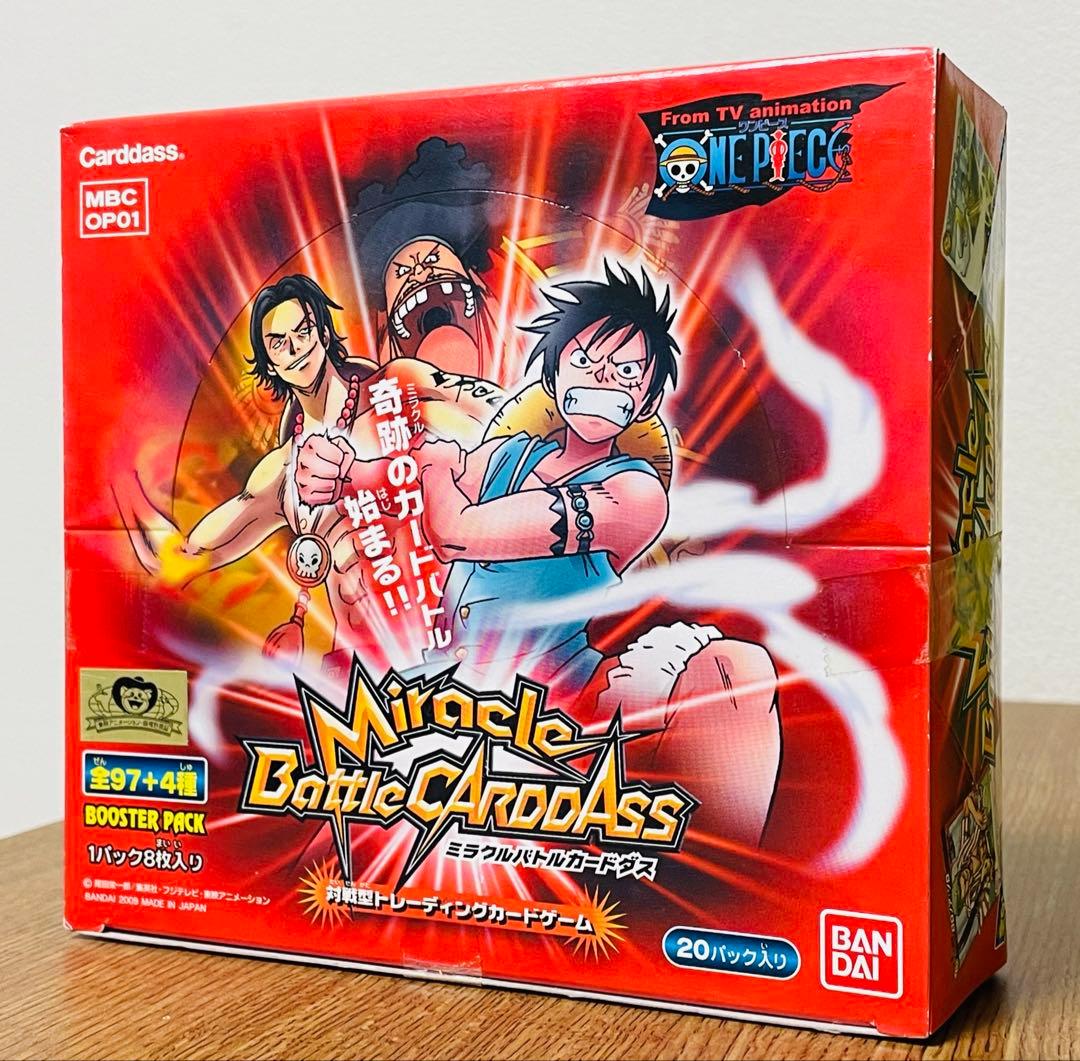 R &E専用 ミラクルバトルカードダス ワンピース 第一弾 ブースター 5BOX