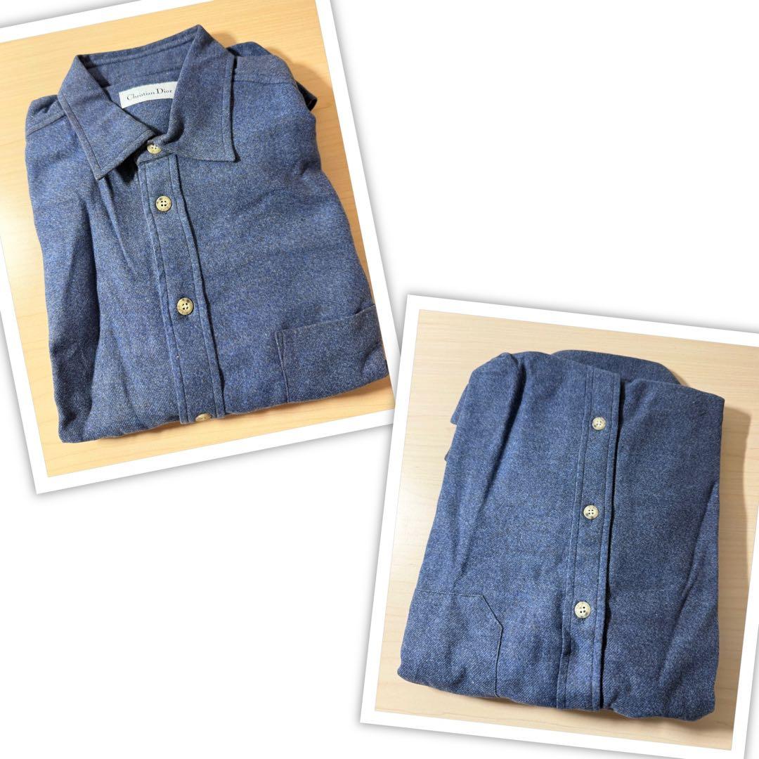 未使用 メンズ ディオール Dior 秋冬 シャツ サイズ L 9枚 90s