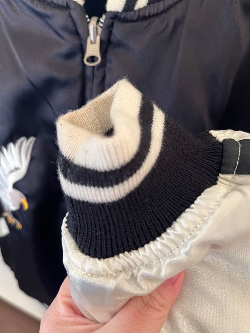 リバーシブル　スカジャン　90s ベロア