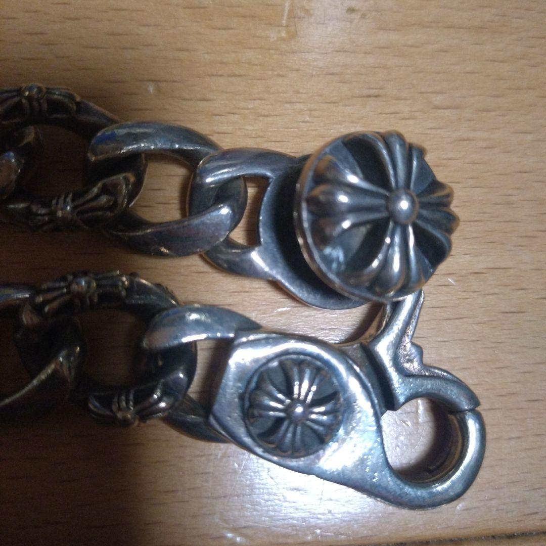 シルバー925 クロスチェーンブレスレット