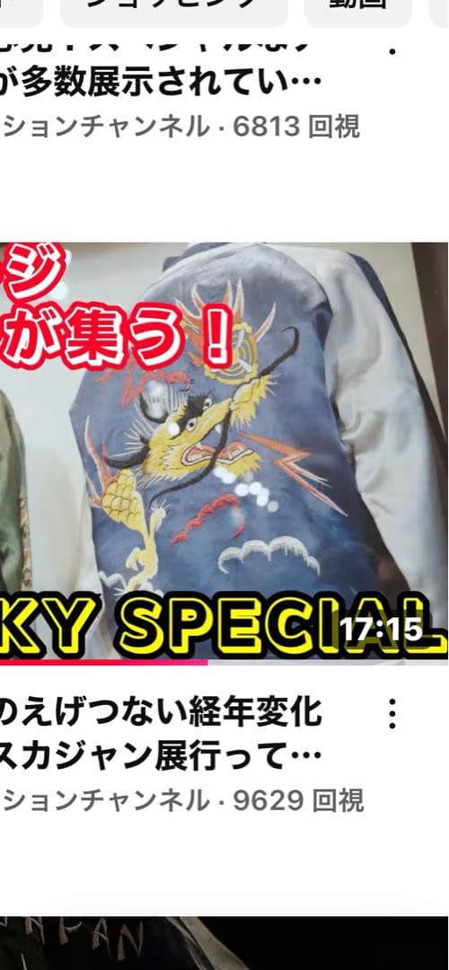 テーラー東洋 スカジャン ドラゴン虎 M