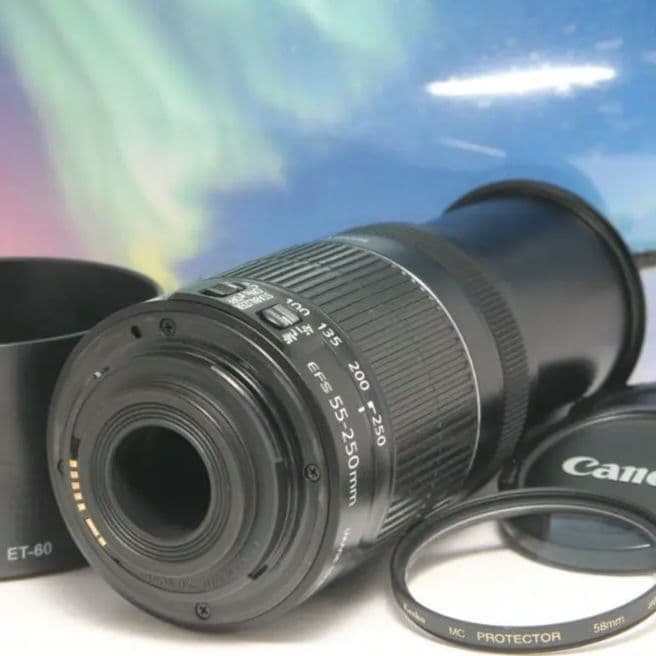 ❤️手ぶれ補正で遠くが超綺麗✴️ Canon 55-250mm IS Ⅱ❤️