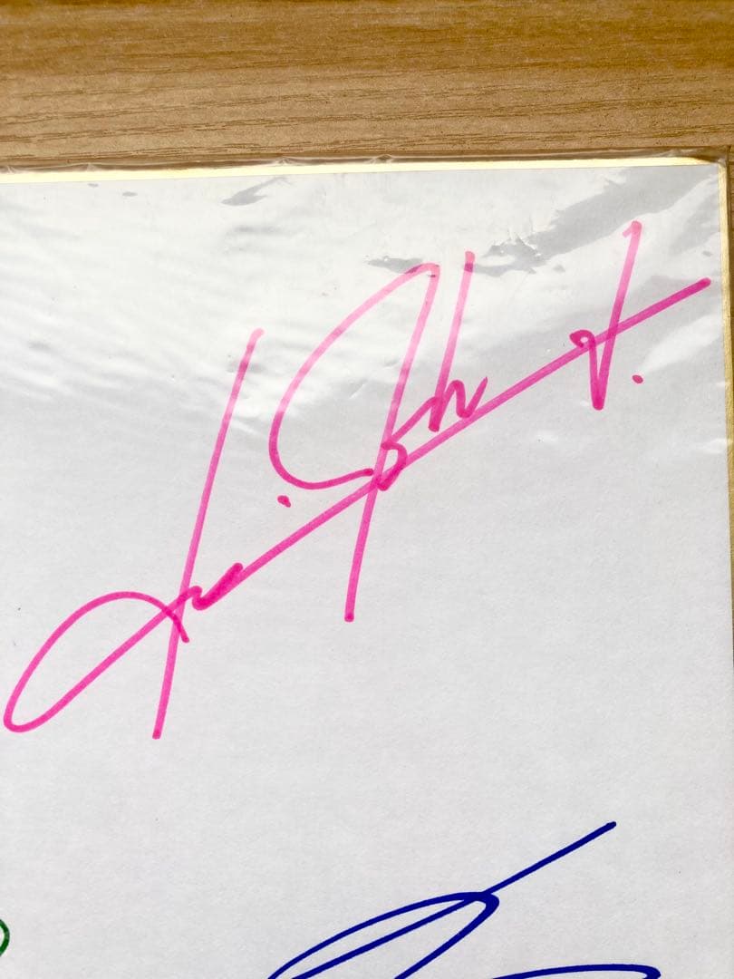 超レア「トーキョー・ガーディアン」 作者と声優4名寄せ書きサイン色紙 当選品