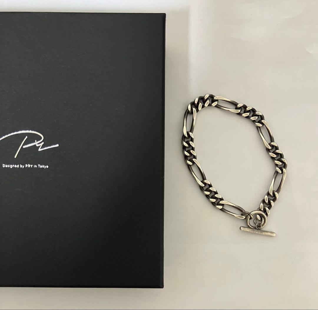 Antique Silver Chain Bracelet PRY シュウト