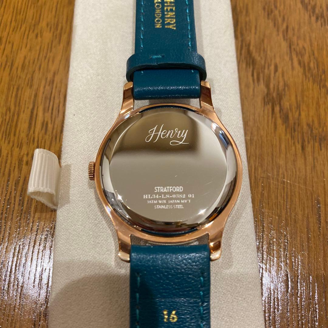 【未使用】HENRY LONDON 腕時計