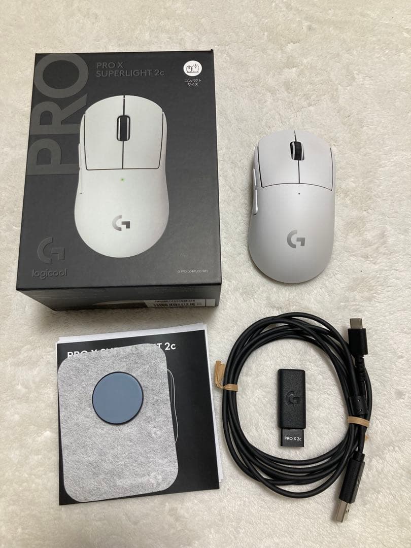 logicool gprox superlight 2c ホワイト