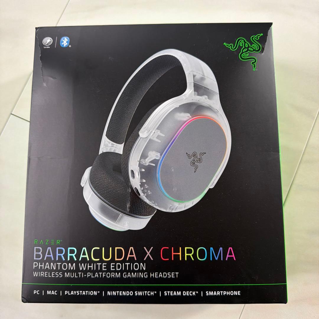 ヘッドホン Razer Barracuda X Chroma Phantom White