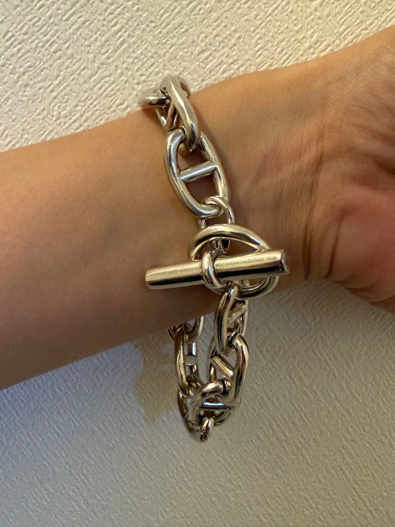 シェーヌダンクル GM 13コマSilver 925 ブレスレット 純銀 メンズ