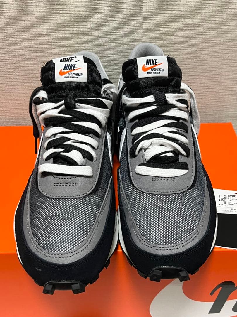 【美品】サカイ × ナイキ LD ワッフル \"ブラック\"