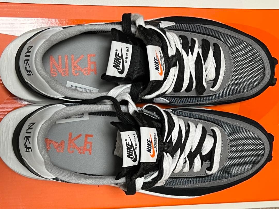 【美品】サカイ × ナイキ LD ワッフル \"ブラック\"