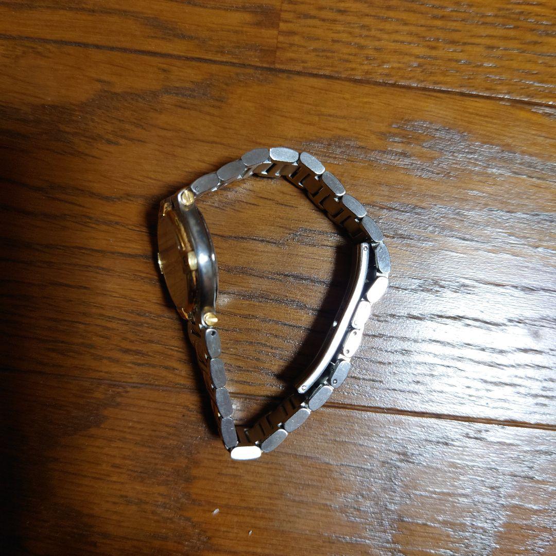 【美品】GUCCI 9000 L ゴールド シルバー 腕時計 クォーツ