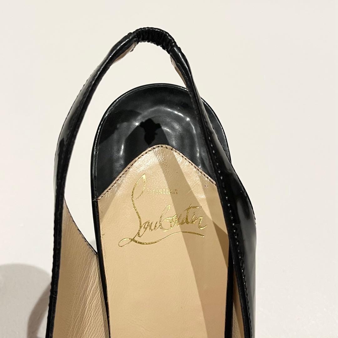 Christian Louboutin ルブタン パンプス オープン 38.5