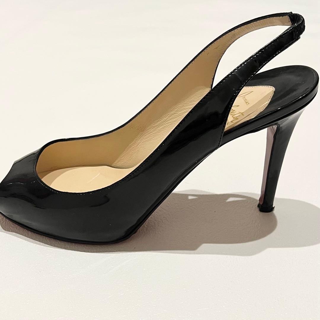 Christian Louboutin ルブタン パンプス オープン 38.5
