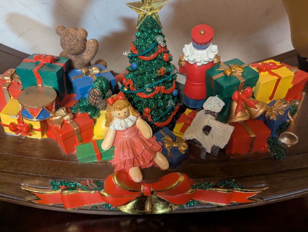 ロッキングホース型クリスマス装飾