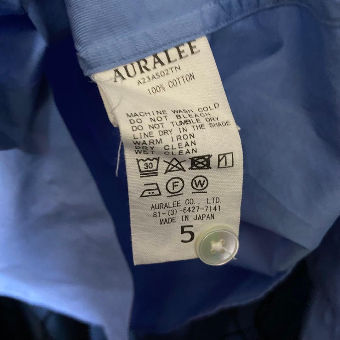 トップス Washed Finx Twill Big Shirt A23AS02TN