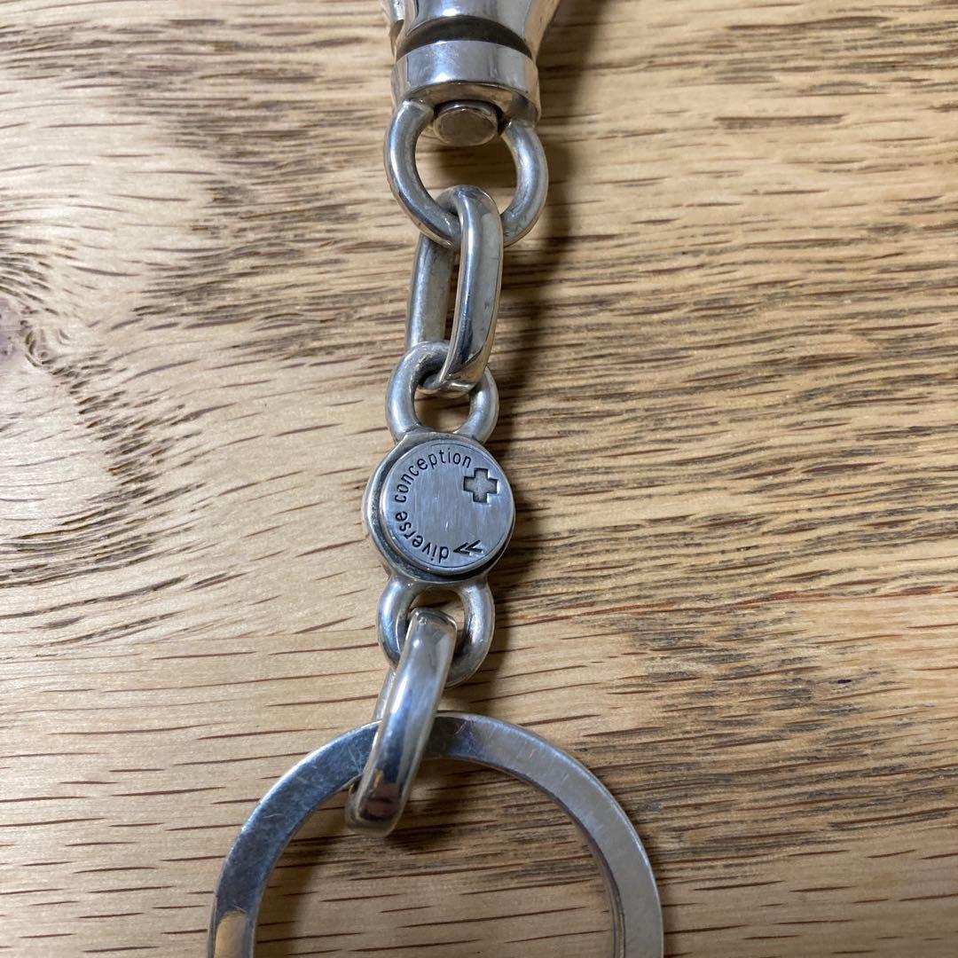 希少　オールド　ガルニ　GARNI キーホルダー　シルバー　DC ケース付き