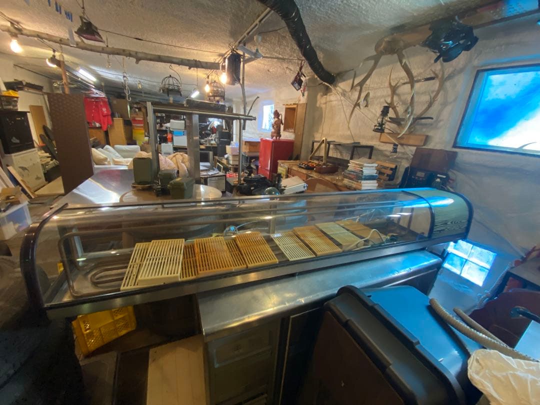 冷蔵ショーケース　ネタケース動作確認済み大穂製作所OH-2000２mサイズ送料込