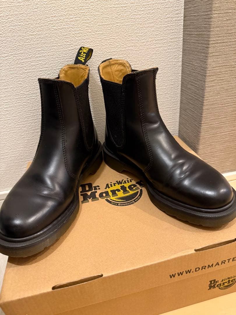 ドクターマーチン　サイドゴアブーツ