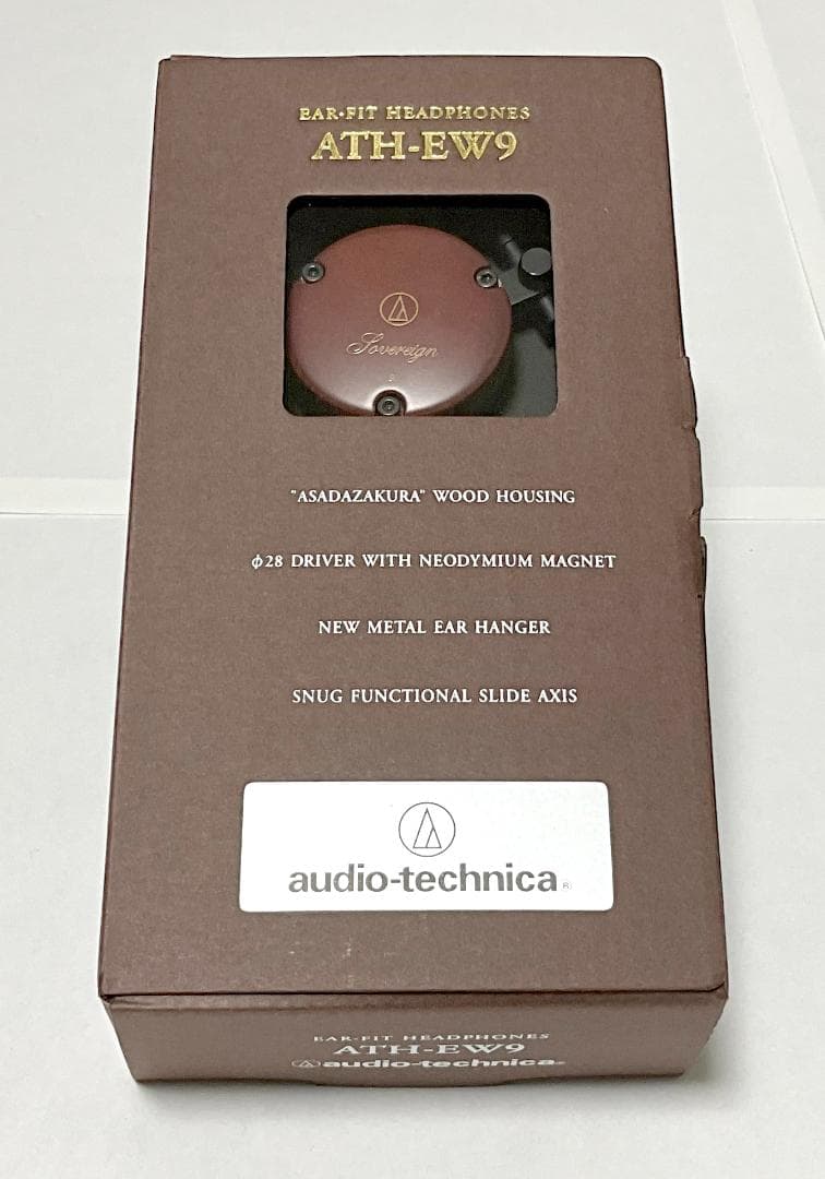 ほぼ未使用★audio-technica ATH-EW9