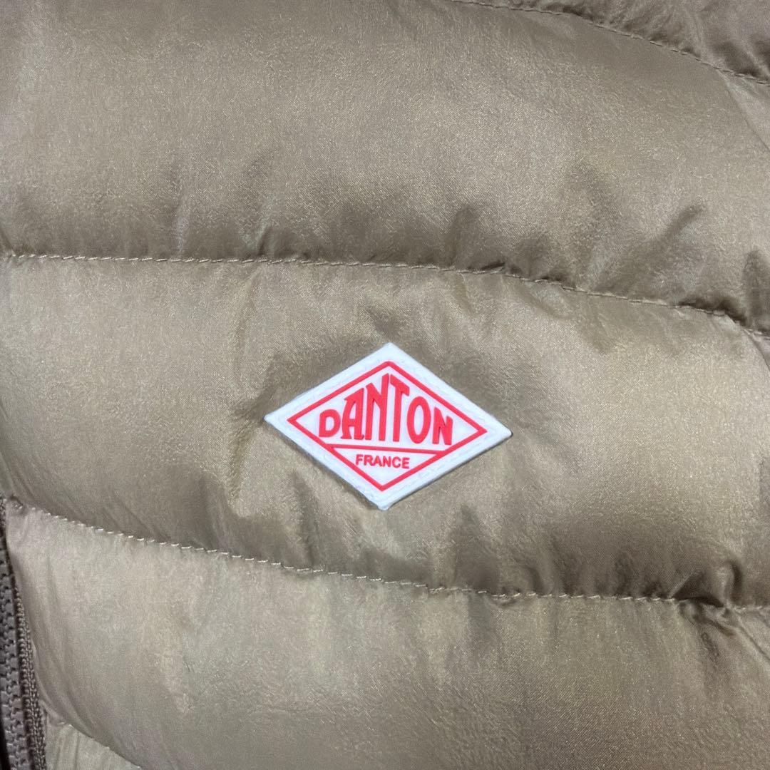 ダントン ミドルダウン フードジャケット　美品